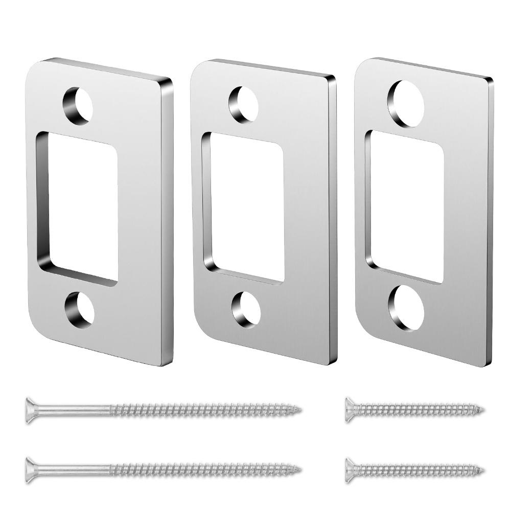 Universal Standard Door Strike Shim Plates Door Reinforcement Backplate  Residential Use