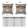 Furby Face Toy Square Pillowcase Polyester Linen Velvet Creative Zip Decorative Pillow Case Car Cushion Cover