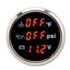 52mm 3 In 1 Digital Water Temperature Gauge DC 9 To 32V Accurate for RV Yacht Boat Ship Car Motorcyc