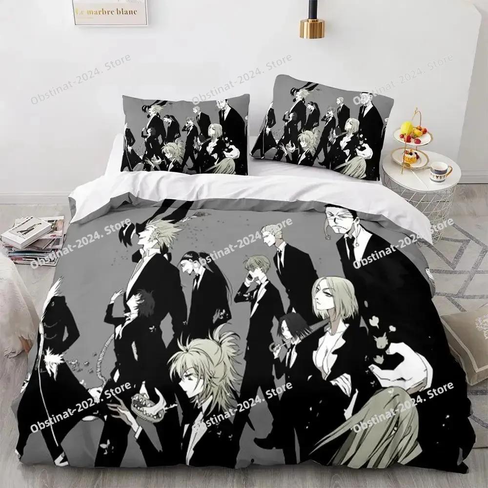 Comforter Fashion Anime Hunter×Hunter Bedding Set Single Twin Full Queen King Size Bed Set Adult Kid Bedroom Duvet Sets Home Textiles