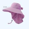 Unisex Fisherman Hat Neck Flap Bucket Hat For Girls Versatile Fashion Neck Flap Hat Bucket Hat Multiple Color