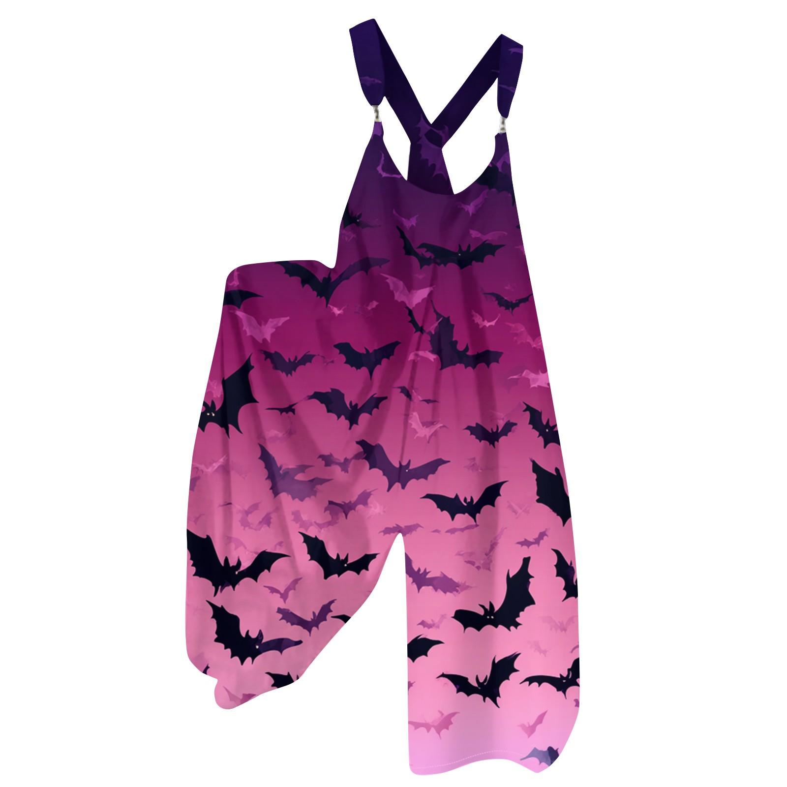 

Женский летний комбинезон с цветочным принтом в винтажном стиле (Нерегулируемые ремни) M