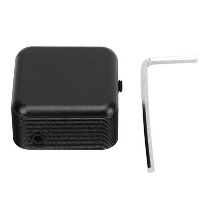 Magnetic Billiard Chalk Holder Portable Pool Snooker Chalk Case Aluminum Alloy Billiard Chalk Accessories Black
