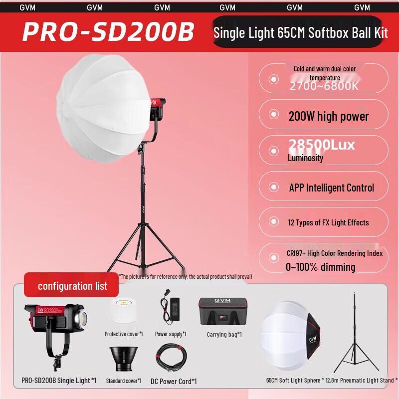 

GVM Professional LED Video Light