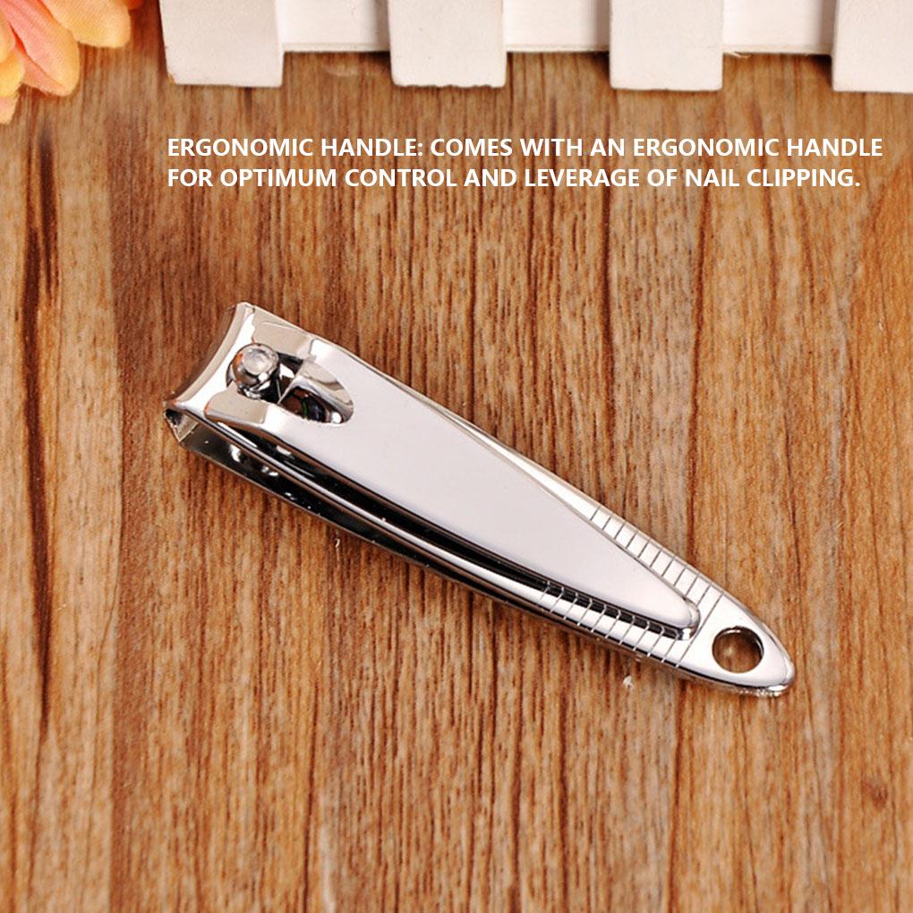 Nail Clippers Trimmer Anti-corrosion Manicure Pedicure Handle Fingernail Care Scissors Beauty Accessory