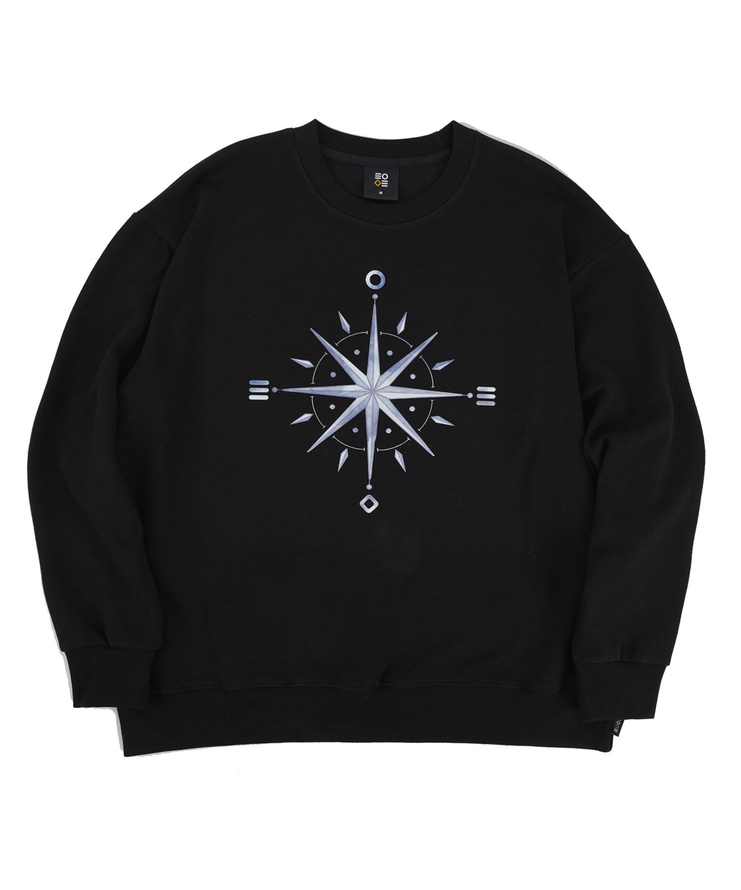 Свитшот Riemar Compass Oversized [Черный] M
