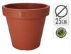 Terracotta Decorative Garden Pot, Round, 25 x