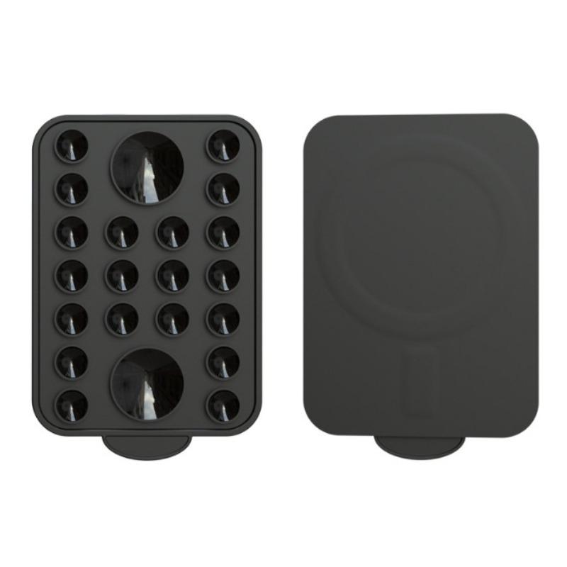 For Magsafe Magnetic Phone Holder Suction Cup Silicone Magnet Wall Mount Stand For IPhone 12/13/14/15 Universal Bracket