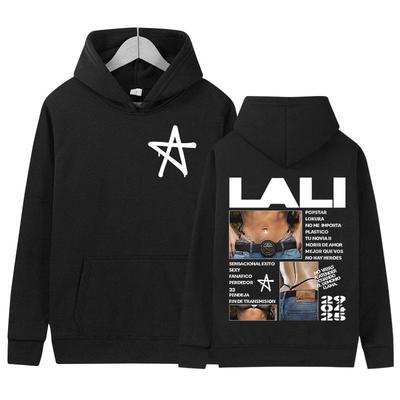 Piosenkarka Lali Esposito 2025 Album Merch Bluza z kapturem Mężczyźni Kobiety Harajuku Vintage Bluza z kapturem Moda Wysoka jakość Bluzy z kapturem polarowe Streetwear