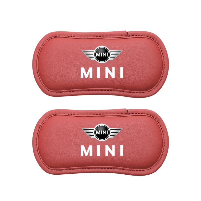 Car Interior Leg Knee Rest Pads Leather Cushion For MINI Cooper R56 F56 R50 JCW Cabrio Aceman Countryman Clubman WORKS Roadster Tnrjc00