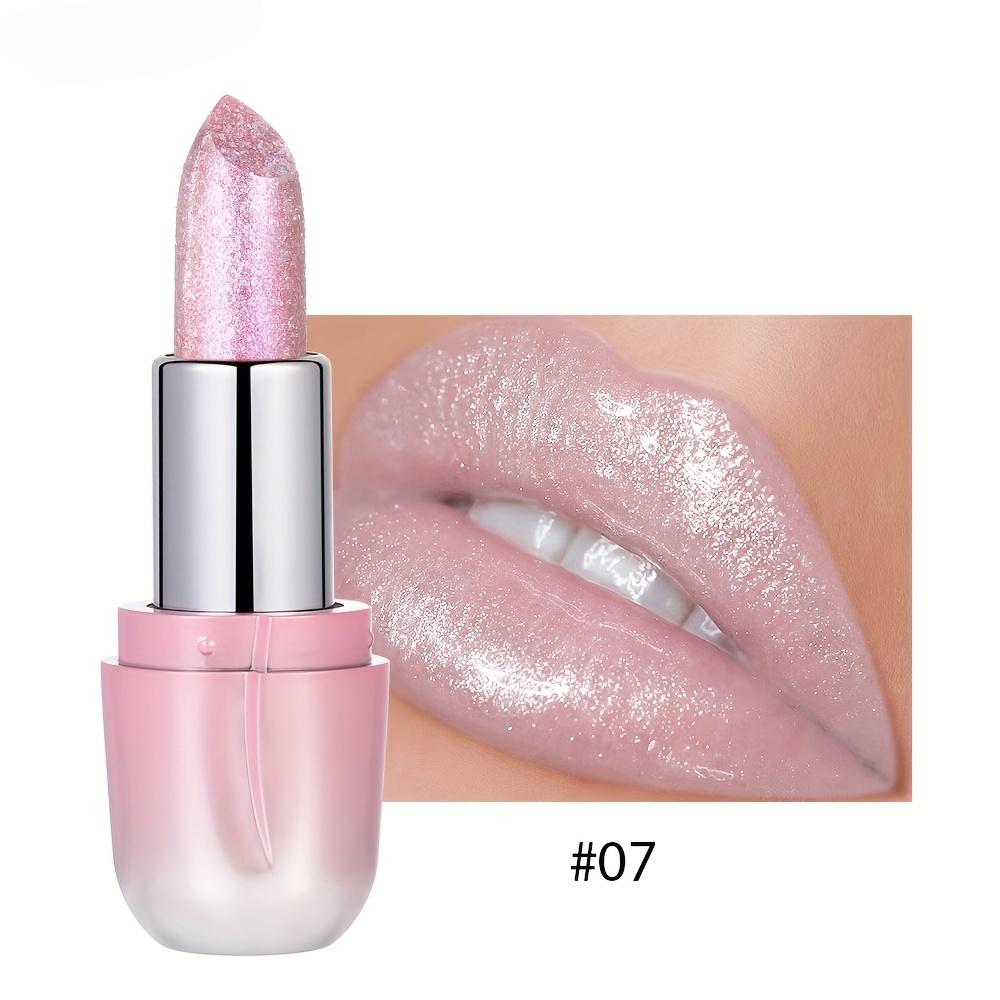 Shimmer Lipstick 6 Color Shimmer Lipstick Set | Long-Lasting Waterproof High Pigment, Radiant Shiny Finish, All Skin Types, Adult, Orange & Pink Tones