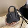 PU Leather Mini Crossbody Bag Korean Style Shell Bag Fashion Shoulder Bag  Girls