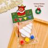 Christmas Cartoon Plaster Doll Painting Kit for Kids - Small Holiday Gifts