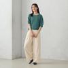 Comme Ca Ism Made in Japan Washi Knit Green L 12-76KK15-205