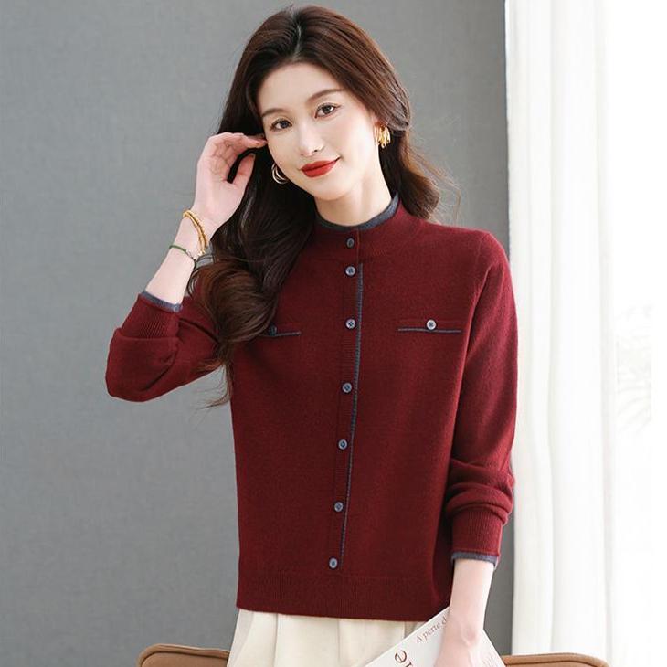 Sweater Cardigan Women Loose and Versatile Short Knitted Cardigan Top for Women In Korean Autumn and Winter Sweater Coat