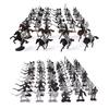 52/60PCS Model Soldier Horse Ancient Roman Warrior Figure Desk Display Figurine Replicas Cake Toppers Boy Birthday Gift