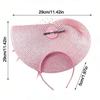 Fashion Mesh Ribbons Fascinator Caps Flower Feather Elegant Hair Drop Fascinator Hat Headwear Bridal Wedding