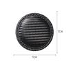 2pcs Car Badge Interior Parts Anti-slip Mat Water Coaster for Mitsubishi RALLIART Outlander ASX Lancer Pajero Eclipse Galant YG2