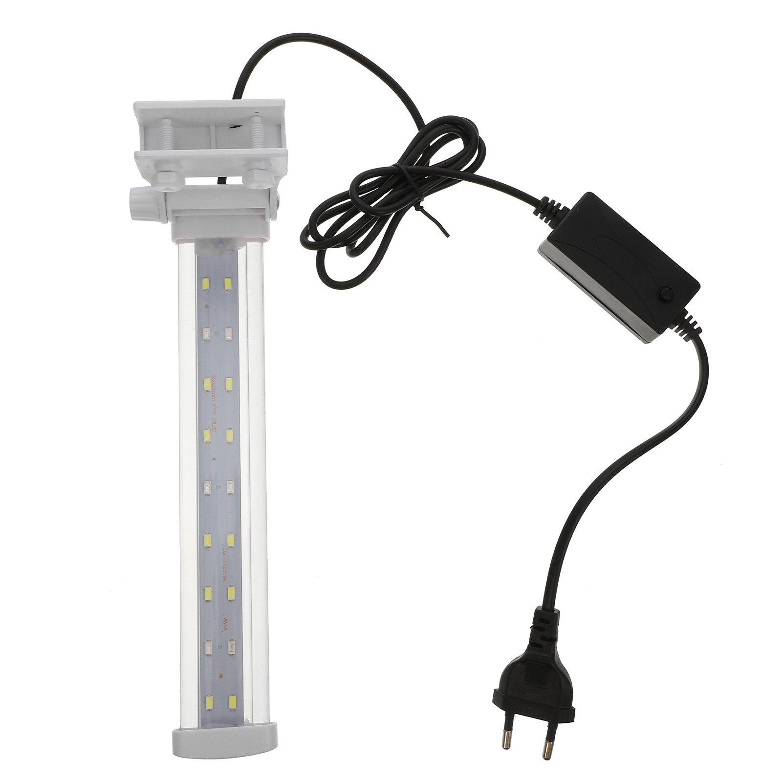 

1Pcs Fish Tank Clip Lamp High Brightness LED Aquarium Light Landscape Lamp Long Lifespan for Aquarium Landscaping EU Plug