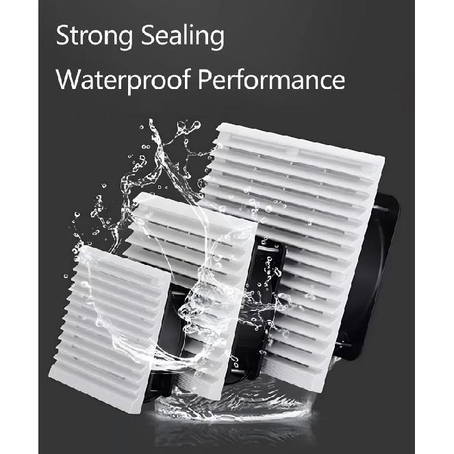 Electrical Cabinet Fan Filter Louver Grille ZL801/802/803/804/805/806, Dustproof Ventilation & Heat Dissipation Axial Fan Cover