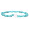 New Blue Turquoises Stone Bracelet Fashion Bohemian Green Blue Turquois Charm Bangle Handmade Healing Energy Jewelry Gift