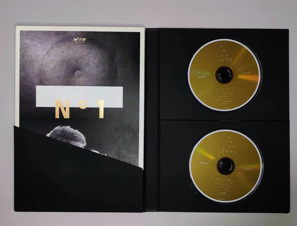 Kim Jaejoong 2013 1st Asia Tour DVD + Photobook Used