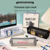 3D Transparent Minimalist Pencil Case - Large Capacity Student Exam Bag