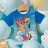 2026 new Hot Sale Casual Kids Teenager Boys Girls My Little Pony Cartoon Print New Summer Fashion Short Sleeve Tops