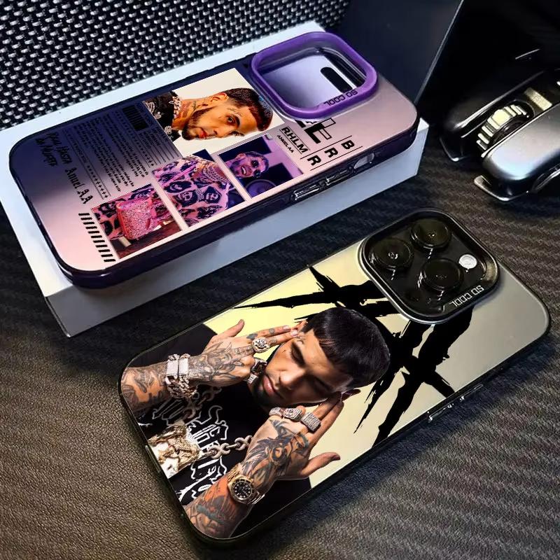 Hot Rapper Anuel AA Fashion Phone Case For iPhone 17 Air 16e 15 14 13 12 11 Pro Max Plus Mini SE Anti Fall Matte Back Cover
