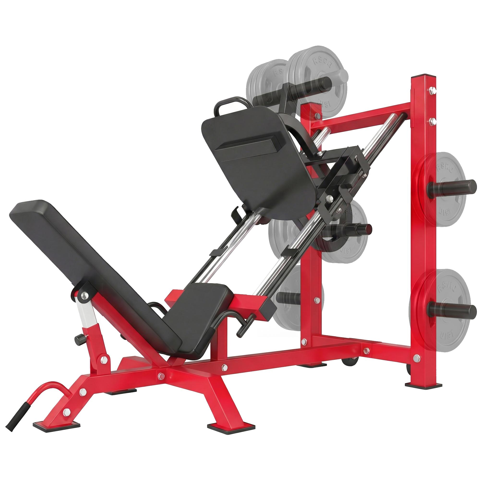 Leg Press Machine with Wheels and