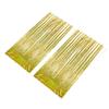 2pcs Foil Fringe Curtain Fringe Backdrop for Wedding Engagement Bridal Shower Birthday Party Stage