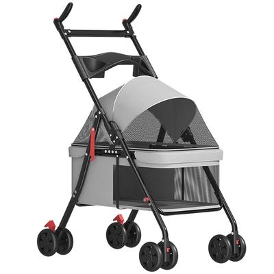 Athvcht Pet Detachable Type X 49cm X 94cm Dark with 4 Rotating Front Easy Easy Large High Load Suitable for Small and Medium Size Convenient for