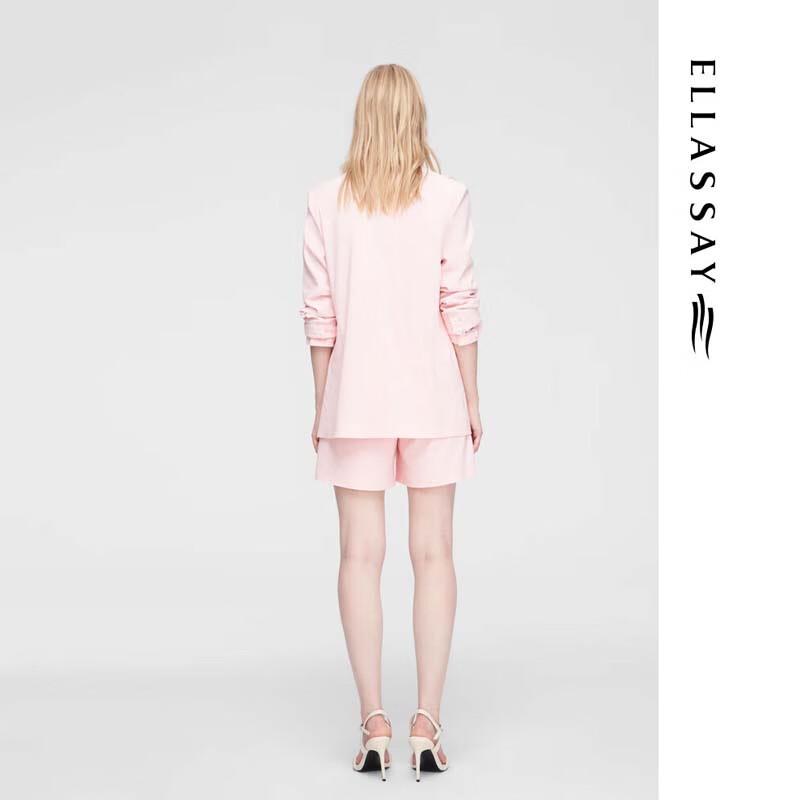 ELLASSAY Women's Easy-Care 3/4 Sleeve Blazer