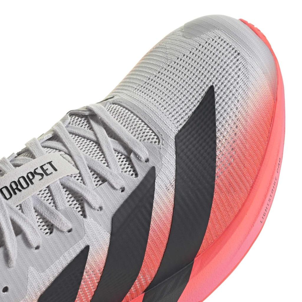 adidas Adizero Dropset Pro Trainer Unisex Shoes Dash Grey/Night Grey/Solar Turbo ONZ46 KK1550 24.5 cm