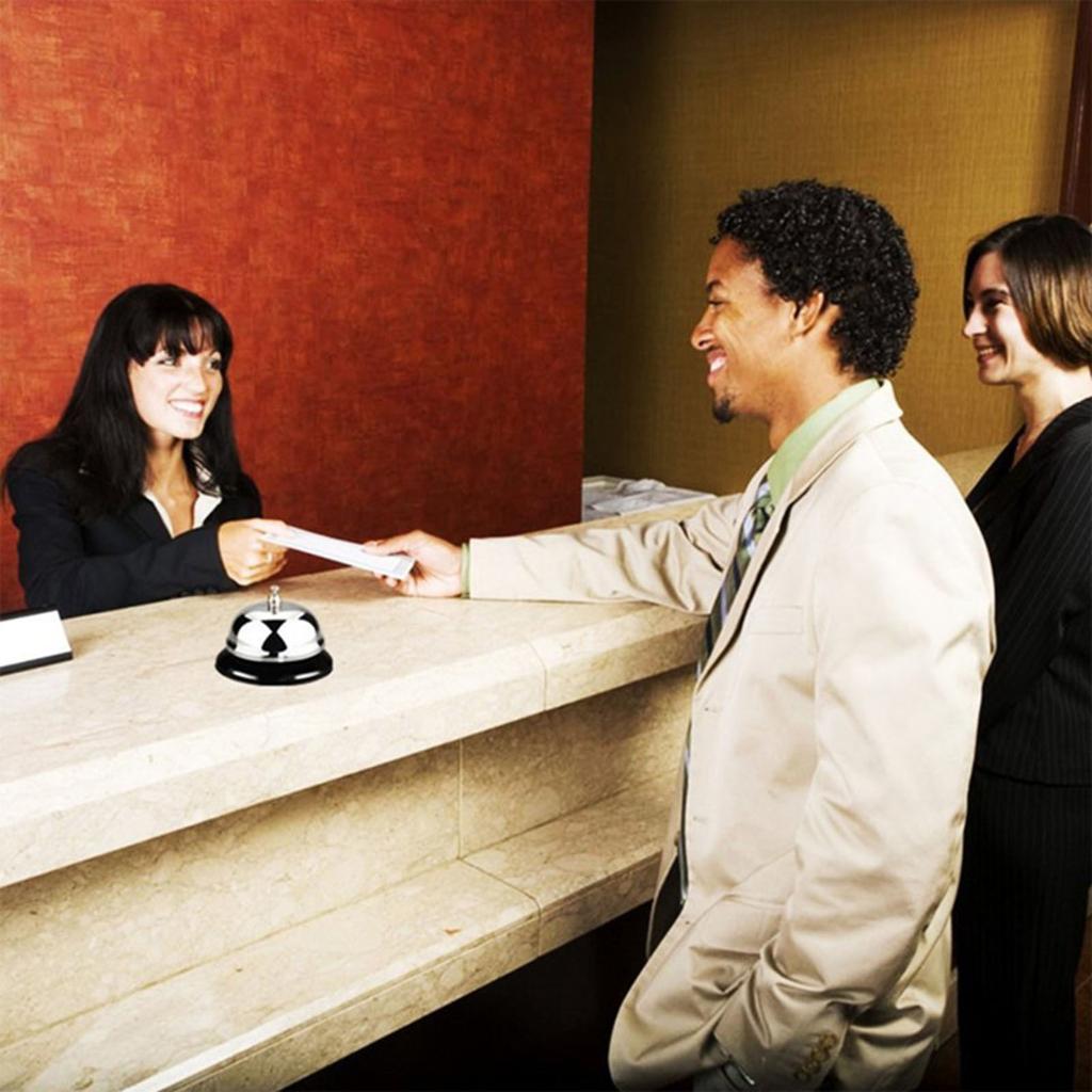 Convenient Stainless Steel Calling Bell Restaurant Kitchen Summoning Bell Calling Bell