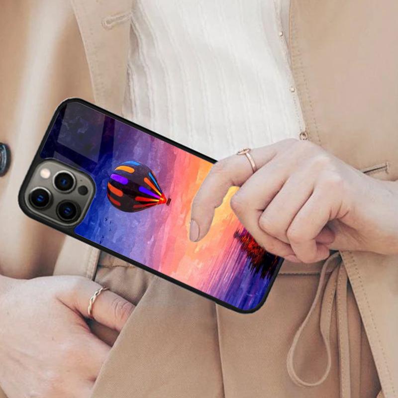 

Original Balloon Sunset Cute Magnetic Phone Case For APPLE iPhone 17 Air 16 14 13 12 Pro Max 15 Plus Wireless MagSafe Cover iPhone 14
