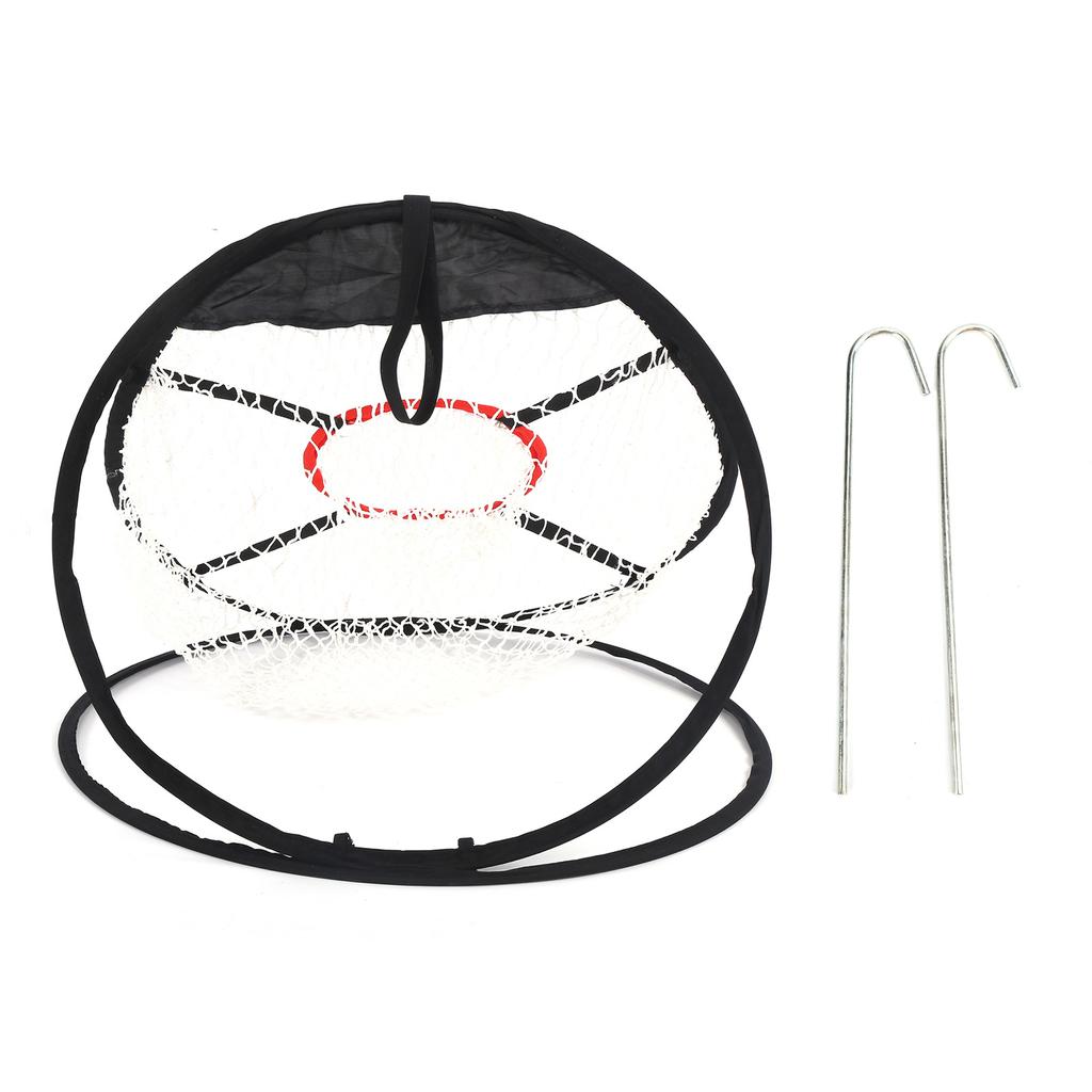 Golf Practice Cutting Rod Net Hitting Chipping Practice Cages Mats for Indoor Outdoor Use