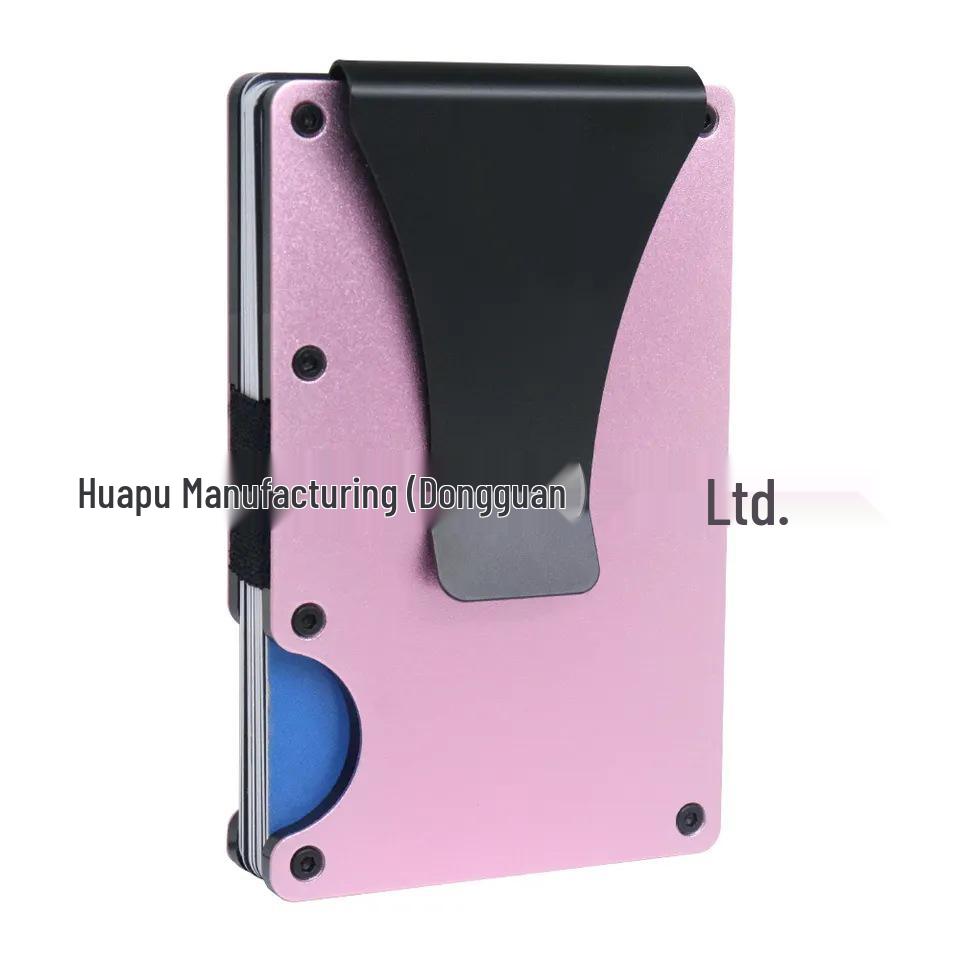 RFID Aluminum Credit Card Holder - Anti-demagnetization & Anti-skimming Metal Case