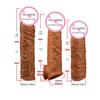 Liquid Silicone Wolf Tooth Set: Wearable Simulation Crystal Penis Toy for Men and Women