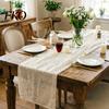Table Runner Glittery Runner, Sheer Flowing Tulle Elegant Charming Dining Accessory for Home Wedding Baby Shower Bridal