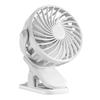 USB Plug-in Use Mini Clipped Fan 360° Rotation 2-speed Wind Desktop Ventilator Silent Air Conditioner for Bedroom Office Amagi