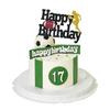 Fotbalová párty Všechno nejlepší k narozeninám Topper na dort Děti Chlapci Fotbal Sportovní téma Narozeninová dekorace Potřeby