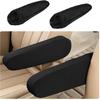2 PIÈCES Housse d'accoudoir de voiture Tissu élastique Coussin d'accoudoir de siège avant de voiture, Housse d'accoudoir de couvercle de console centrale de remplacement universelle Protections de peau