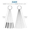 AUTOUTLET Carburetor Cleaner 84-Piece Tool Set 39 Wire Brushes + 30 Cleaning Needles + 15 Cleaning Brushes for ATV Mopeds/Welding Carbs Motorcycl