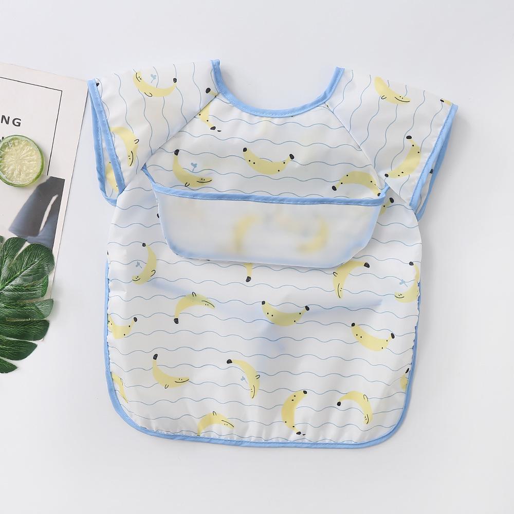 New Sleeveless Baby Bibs: Waterproof, Stain-Proof, and Food-Catching Coveralls