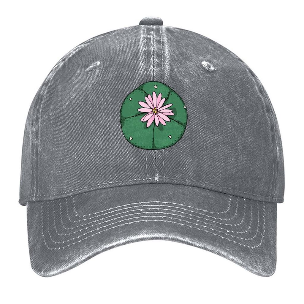 Peyote Cactus Drawing with Flower Baseball Cap Winter Hat Golf Cap Thermal Visor Custom Cap Caps For Women Mens