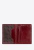 Wittchen Étui Document en Cuir pour Femme avec Poche pour Carte d'Immatriculation Rouge Cuir Naturel