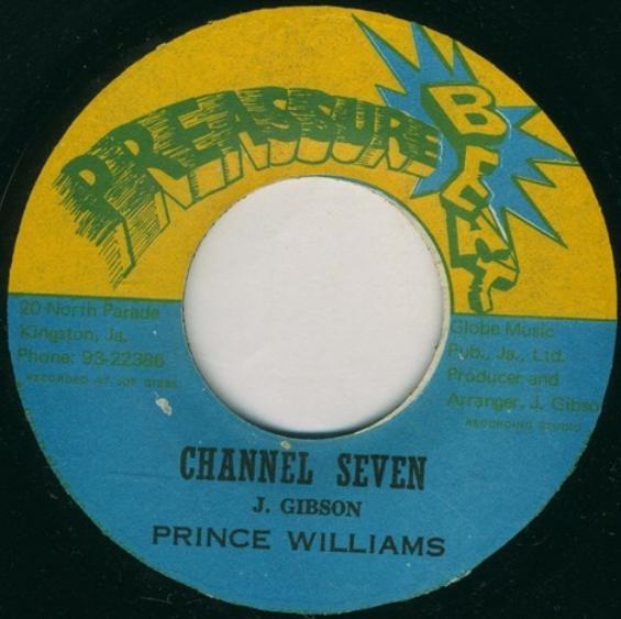 

7inch Record PRINCE WILLIAMS Channel Seven NONE Preassure Beat Jamaica Reggae Ska Dub Used