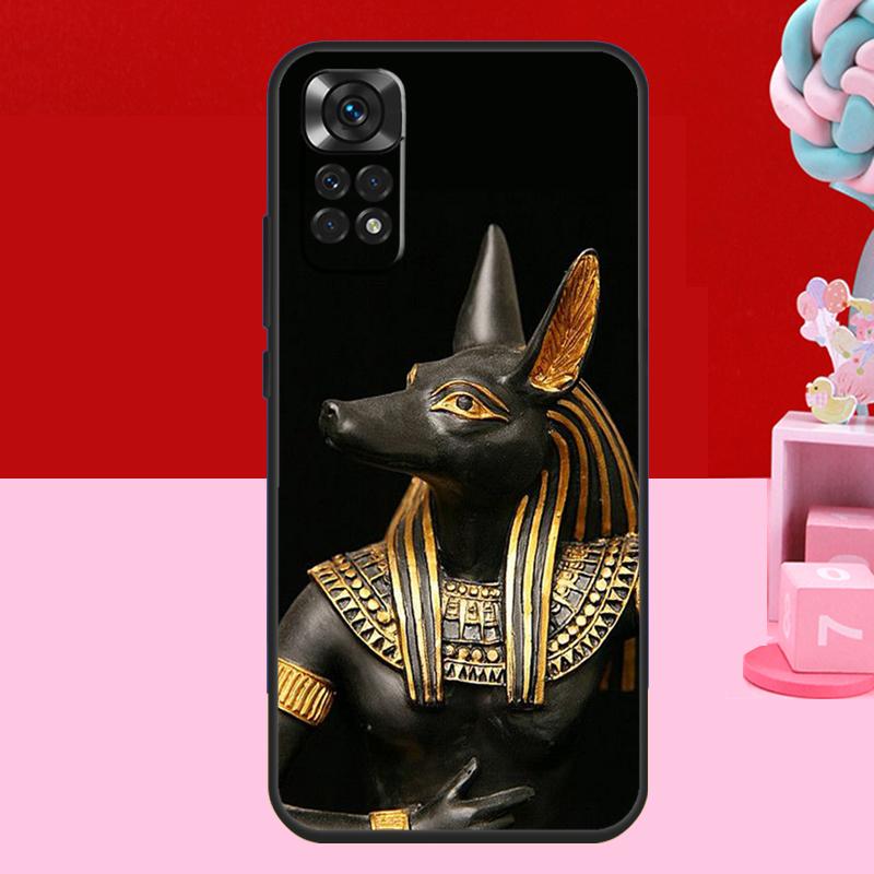 Anubis Ankh Pharaoh Case For Xiaomi Redmi Note 11 10 12 13 14 15 Pro Plus Redmi 15 C 14C 10C 12C 13C Soft Cover