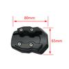 CNC Aluminum Kickstand Side Stand Enlarger Pad For Honda Forza 300 250 125 17-20